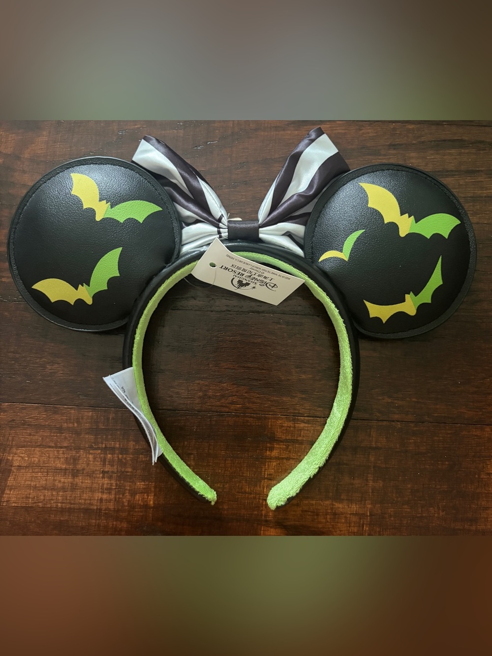 Oggie Boogie Mouse Ears Headband with Dice Accent - Picture 3 of 3